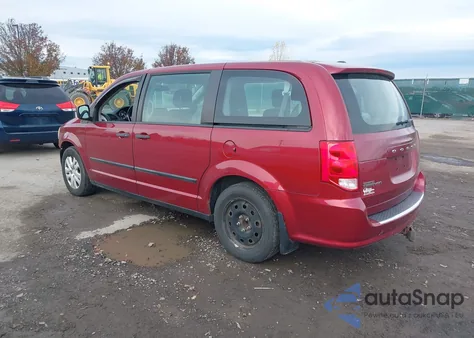 2015 Dodge Grand Caravan American Value Pkg z USA, uszkodzony, nr VIN 2C4RDGBG6FR667541